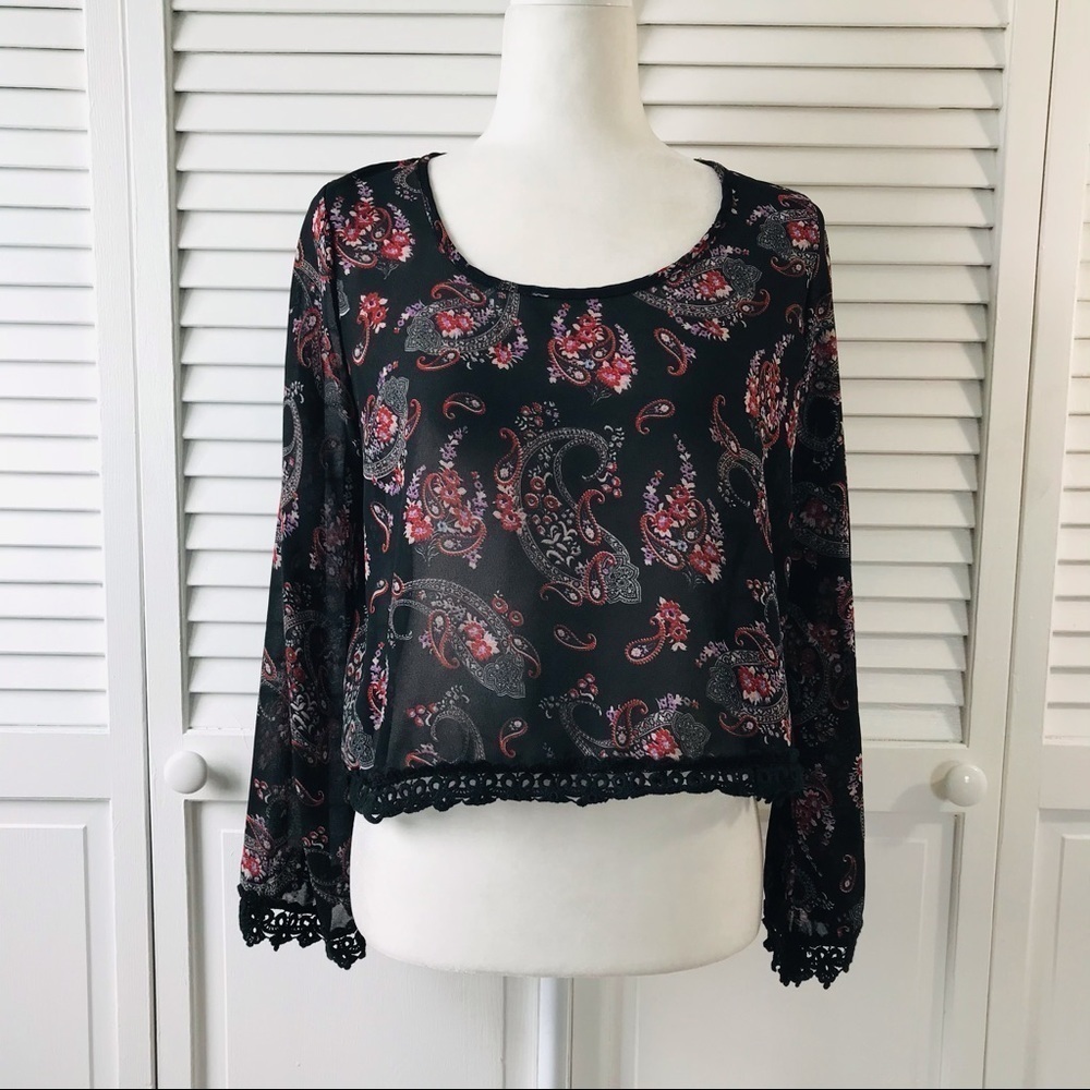 DON’T ASK WHY Polyester Blouse One Size